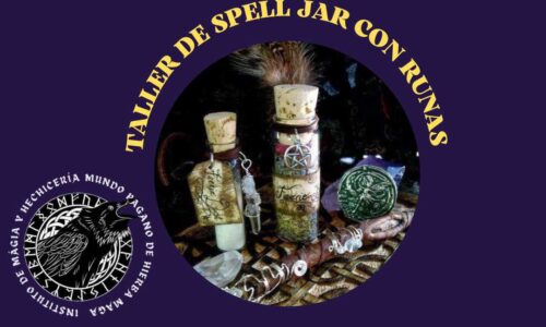 Spell Jar Con Runas